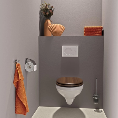 Abattant WC à Frein De Chute Tiger Douglas Noisette 6 Abattant WC à Frein De Chute Tiger Douglas Noisette – Image 4