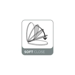 Abattant WC Avec Frein De Chute Tiger Steigerhout Bois Marron -Salle De Bain Boutique 4008912520087 9 2