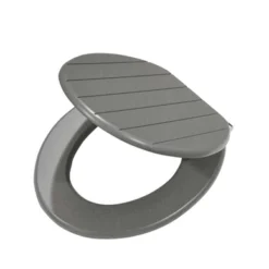 Abattant WC à Frein De Chute Tiger Baya Gris