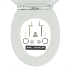 Abattant WC Avec Frein De Chute Tiger Boston Blanc Chrome -Salle De Bain Boutique 4008912529059 6