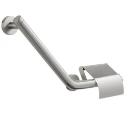 Barre D'Appui Tiger Boston C&S Porte-Papier Toilette Gauche Brossé