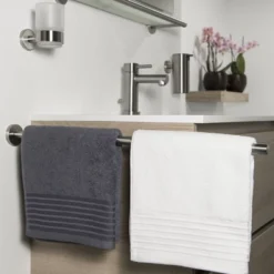 Porte-Serviette Tiger Boston Acier Inoxydable Brossé Télescopique 17 Porte-Serviette Tiger Boston Acier Inoxydable Brossé Télescopique -Salle De Bain Boutique 4008913042410 8