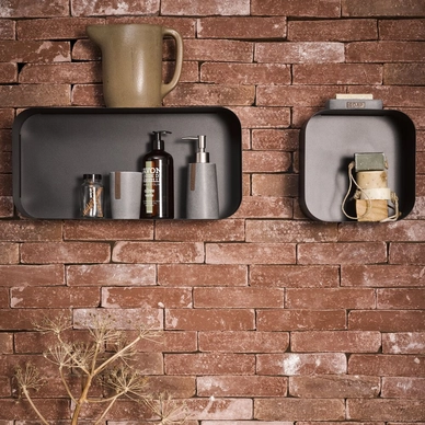 Boîte De Rangement Sealskin Brix Wandkubus Petite Noire 7 Boîte De Rangement Sealskin Brix Wandkubus Petite Noire – Image 5