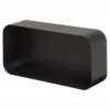 Boîte De Rangement Sealskin Brix Wandkubus Grande Noire 2 Boîte De Rangement Sealskin Brix Wandkubus Grande Noire -Salle De Bain Boutique 4008913624098 1