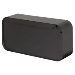 Boîte De Rangement Sealskin Brix Wandkubus Grande Noire -Salle De Bain Boutique 4008913624098 4