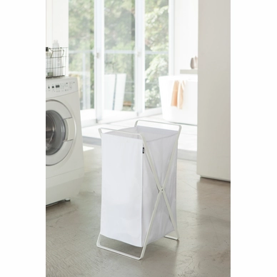 Panier à Linge Yamazaki Tower White 69 L 4 Panier à Linge Yamazaki Tower White 69 L – Image 2