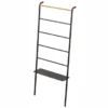 Porte-Serviette Yamazaki Tower Ladder Large Noir -Salle De Bain Boutique 4903208038720