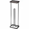 Porte-Papier WC Yamazaki Tower Stand And Tray Black 2 Porte-Papier WC Yamazaki Tower Stand And Tray Black -Salle De Bain Boutique 4903208077408