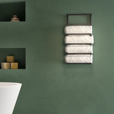 Porte Serviette Sealskin Carré Large Noir 7 Porte Serviette Sealskin Carré Large Noir – Image 5