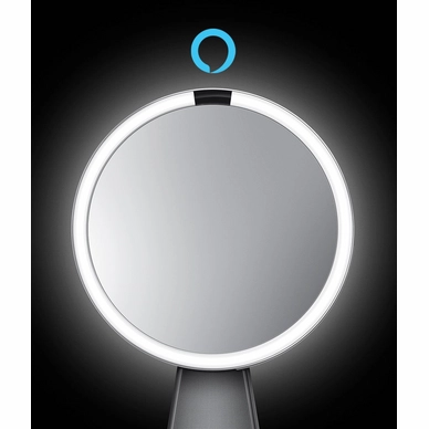 Miroir De Maquillage Simplehuman Avec Capteur 5x Grossissement Argent 20 Cm 7 Miroir De Maquillage Simplehuman Avec Capteur 5x Grossissement Argent 20 Cm – Image 5