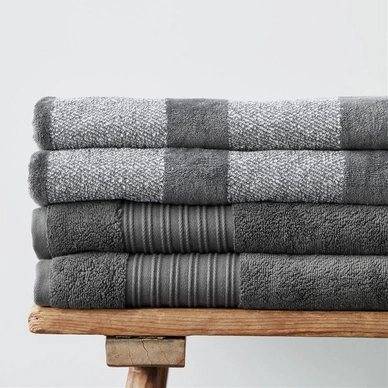 Serviette Beddinghouse Sheer Large Anthracite (60 X 110 Cm) 8 Serviette Beddinghouse Sheer Large Anthracite (60 X 110 Cm) – Image 6