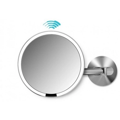 Miroir à Capteur Simplehuman Suspendu RVS Ø20,3 Cm 5 Miroir à Capteur Simplehuman Suspendu RVS Ø20,3 Cm – Image 3
