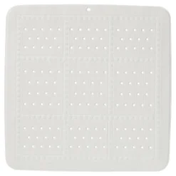Tapis Antidérapant Sealskin Unilux Blanc (55 X 55 Cm)