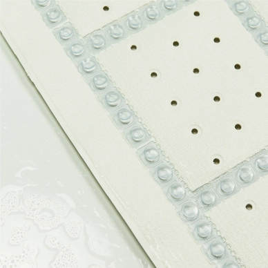 Tapis Antidérapant Sealskin Unilux Blanc (55 X 55 Cm) 4 Tapis Antidérapant Sealskin Unilux Blanc (55 X 55 Cm) – Image 2