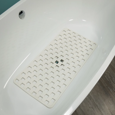 Tapis Antidérapant Sealskin Doby Blanc (75 X 38 Cm) 6 Tapis Antidérapant Sealskin Doby Blanc (75 X 38 Cm) – Image 4