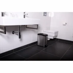EKO Rejoice Poubelle à Pédale Mat Argent RVS 12L -Salle De Bain Boutique 8713631054022 img 0571