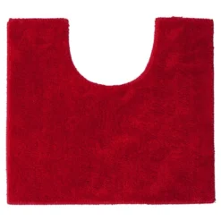 Tapis De Toilettes Sealskin Doux Rouge