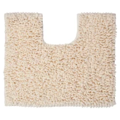 Tapis WC Sealskin Twist Microfibre Ivoire