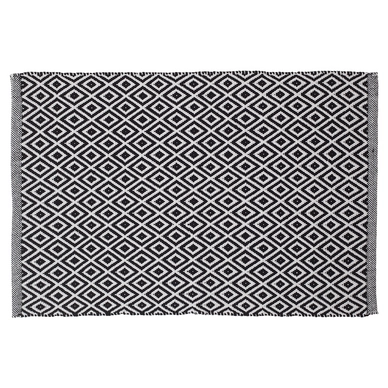 Tapis De Bain Sealskin Trellis Coton Noir 3 Tapis De Bain Sealskin Trellis Coton Noir