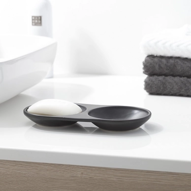 Porte-Savon Sealskin Conical Céramique Noir 4 Porte-Savon Sealskin Conical Céramique Noir – Image 2