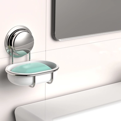 Porte-savon Elementals Suction Chrome 4 Porte-savon Elementals Suction Chrome – Image 2