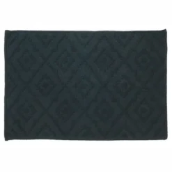 Tapis De Bain Sealskin Aztec Dark Green