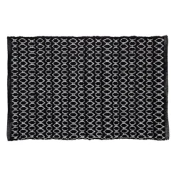 Tapis De Bain Sealskin Boho Black