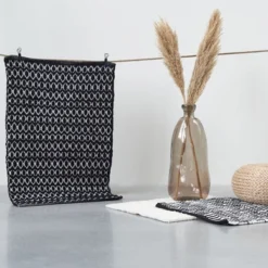 Tapis De WC Sealskin Boho Black - 60 X 60 Cm 12 Tapis De WC Sealskin Boho Black - 60 X 60 Cm -Salle De Bain Boutique 8720553002864 5