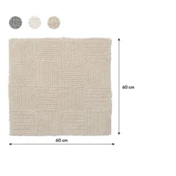 Tapis De WC Sealskin Reverse Sand - 60 X 60 Cm -Salle De Bain Boutique 8720553002895 7