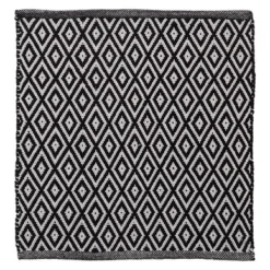 Tapis De WC Sealskin Trellis Black - 60 X 60 Cm
