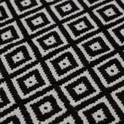 Tapis De WC Sealskin Trellis Black - 60 X 60 Cm -Salle De Bain Boutique 8720553002918 3