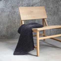 Tapis De WC Sealskin Delhi Dark Grey - 60 X 60 Cm -Salle De Bain Boutique 8720553002963 4