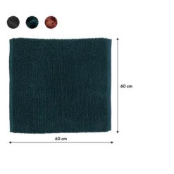 Tapis De WC Sealskin Delhi Dark Green - 60 X 60 Cm 11 Tapis De WC Sealskin Delhi Dark Green - 60 X 60 Cm -Salle De Bain Boutique 8720553002970 6