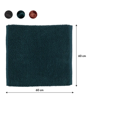 Tapis De WC Sealskin Delhi Dark Green - 60 X 60 Cm 7 Tapis De WC Sealskin Delhi Dark Green - 60 X 60 Cm – Image 5