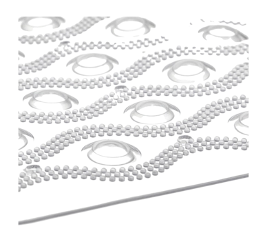 Tapis De Bain Antidérapant Sealskin Drip Antislip Transparent (71x40 Cm) 5 Tapis De Bain Antidérapant Sealskin Drip Antislip Transparent (71x40 Cm) – Image 3