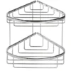 Tablette De Douche Geesa Basket Chrome Coin Double Grand 2 Tablette De Douche Geesa Basket Chrome Coin Double Grand -Salle De Bain Boutique 91183