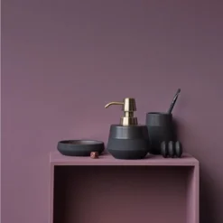 Porte-Savon Aquanova Opaco Noir (12 Cm) 7 Porte-Savon Aquanova Opaco Noir (12 Cm) -Salle De Bain Boutique Aquanova20Opaco20Zwart