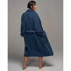 Peignoir Essenza Connect Organic Uni Blue -Salle De Bain Boutique CONNECT BLUE SFEER 02