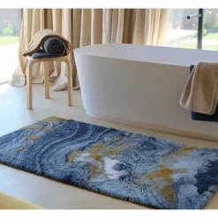 Tapis De Bain Abyss & Habidecor Midnight Blue 19 Tapis De Bain Abyss & Habidecor Midnight Blue -Salle De Bain Boutique DSF2491
