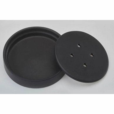 Porte-Savon Aquanova Forte Noir 4 Porte-Savon Aquanova Forte Noir – Image 2