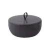 Pot Et Couvercle Aquanova Hammam Gris Foncé -Salle De Bain Boutique HAMSHM 98