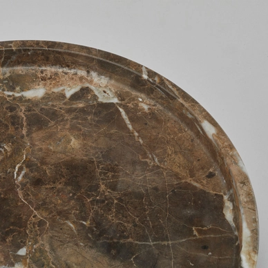 Porte-Savon Aquanova Hammam Rond Marron 5 Porte-Savon Aquanova Hammam Rond Marron – Image 3