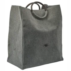 Panier à Linge Aquanova Jada Gris Argenté