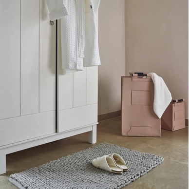 Panier à Linge Aquanova Luz Beige 98 L 8 Panier à Linge Aquanova Luz Beige 98 L – Image 6