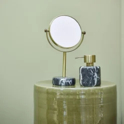 Miroir De Maquillage Aquanova Nero Noir -Salle De Bain Boutique NERMIR 09 2