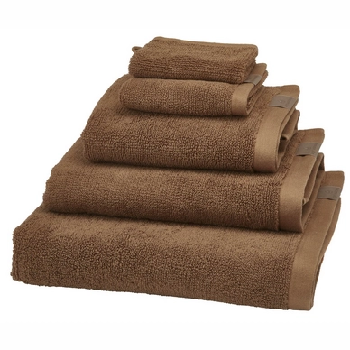 Serviette De Bain Aquanova Oslo Kaneel (70 X 130 Cm) 4 Serviette De Bain Aquanova Oslo Kaneel (70 X 130 Cm) – Image 2