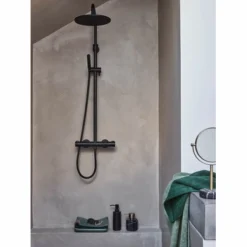 Miroir De Maquillage Aquanova Nero Noir -Salle De Bain Boutique Oslo20towels20 20Nero20mirror