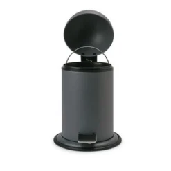 Poubelle à Pédale Aquanova Ona Gris Foncé 8 Poubelle à Pédale Aquanova Ona Gris Foncé -Salle De Bain Boutique Pedaalemmer Aquanova Ona RVS Donkergrijs 2