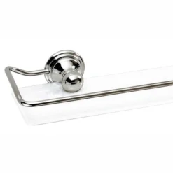 Support Etagère Decor Walther Classic Chrome (2-Pièces)