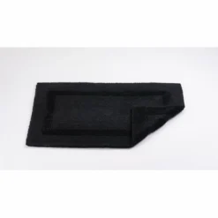 Tapis De Bain Abyss & Habidecor Reversible Black -Salle De Bain Boutique REVERSIBLE20990203
